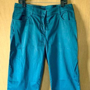 Teal Women's Capris